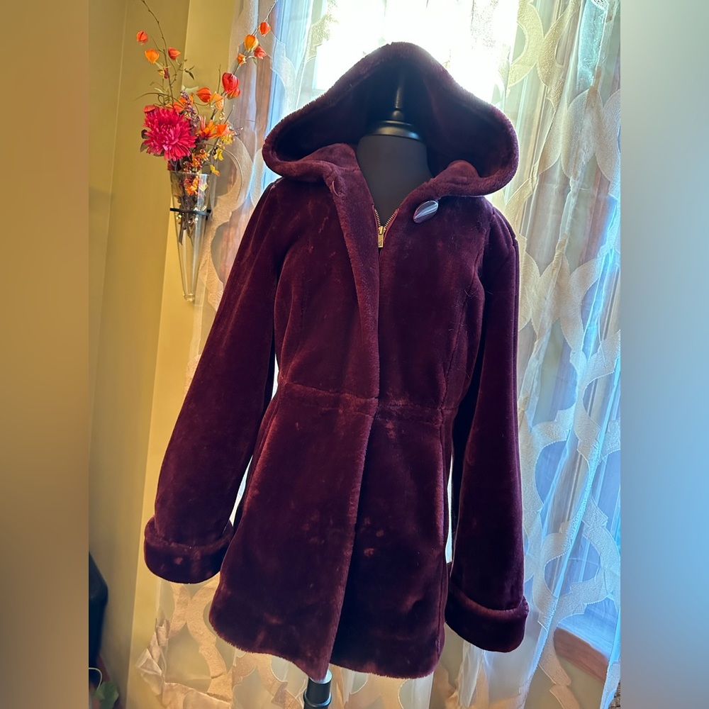 Dennis Basso faux fur coat